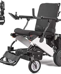 Lightweight Folding Electric Wheelchair 15AH Lithium Battery Handicap Electric Wheelchair for Disabled to Drive Outdoor and Inddor 2
