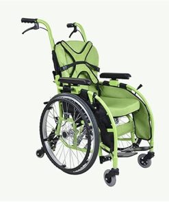 Foldable Wheelchair for Cerebral Palsy Children’s and Elderly,Aluminum Alloy Self-Propelled Wheelchairs,Lightweight Adjustable Reclining Wheelchair,Heavy Duty Transport Wheel Chairs