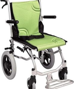 Folding wheelchairs Lightweight Folding Wheelchairs Manual Attendant-Propelled Wheelchairs Wheelchair Portable Chair Removable Footrests Trolleys