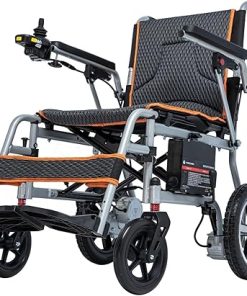 Ultra Lightweight Electric Wheelchairs for Adults, Foldable All Terrain Power Motorized Wheelchairs,10 Mi Cruise Range, Airline Approved, Ships from USA
