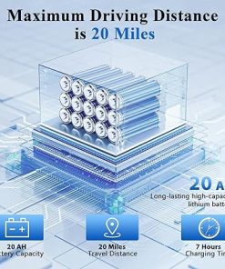 Power Wheelchairs for Adults 20 Miles, Lightweight Intelligent Motorized Wheelchair Dual Motors Portable Electric Wheel Chair Airline Approved, Silver 2